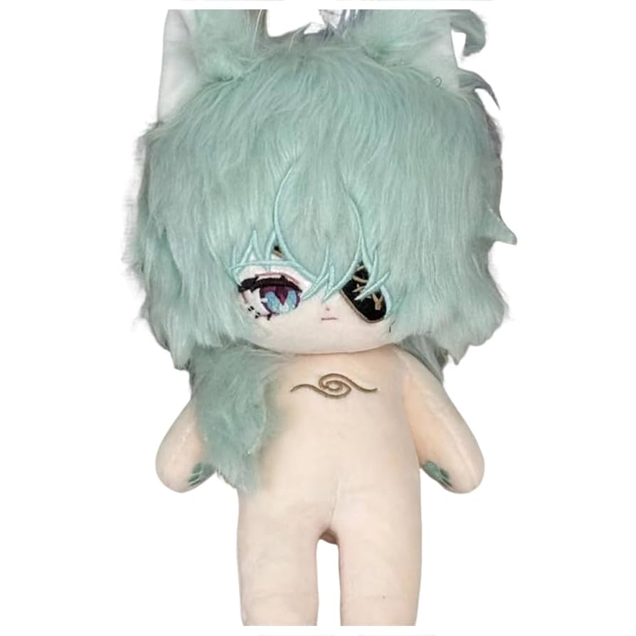 【激レア　骨あり】着せ替えぬいぐるみ　無属性　白髪ヤンデレ 激レア 骨あり】着せ替えぬいぐるみ 無属性 白髪ヤンデレ